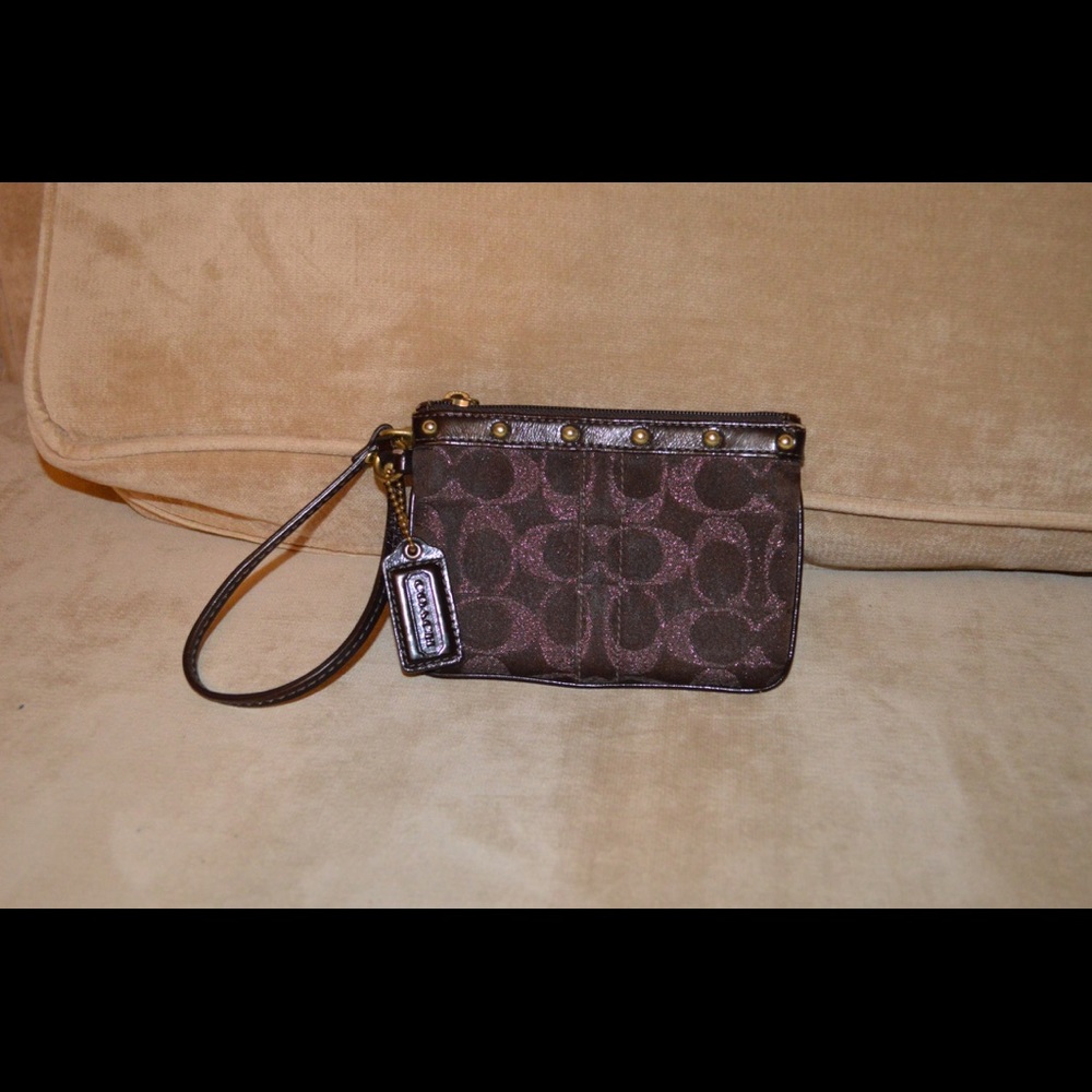 Coach wristlet